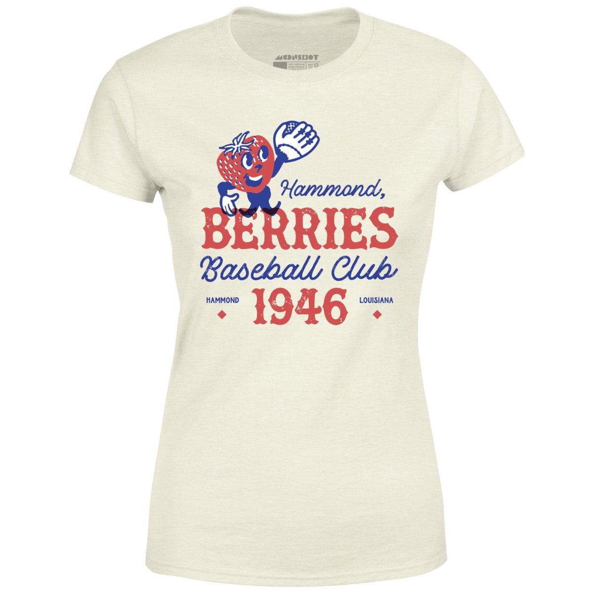 Hammond Berries - Louisiana - Vintage Defunct Baseball Teams - Women's T-Shirt