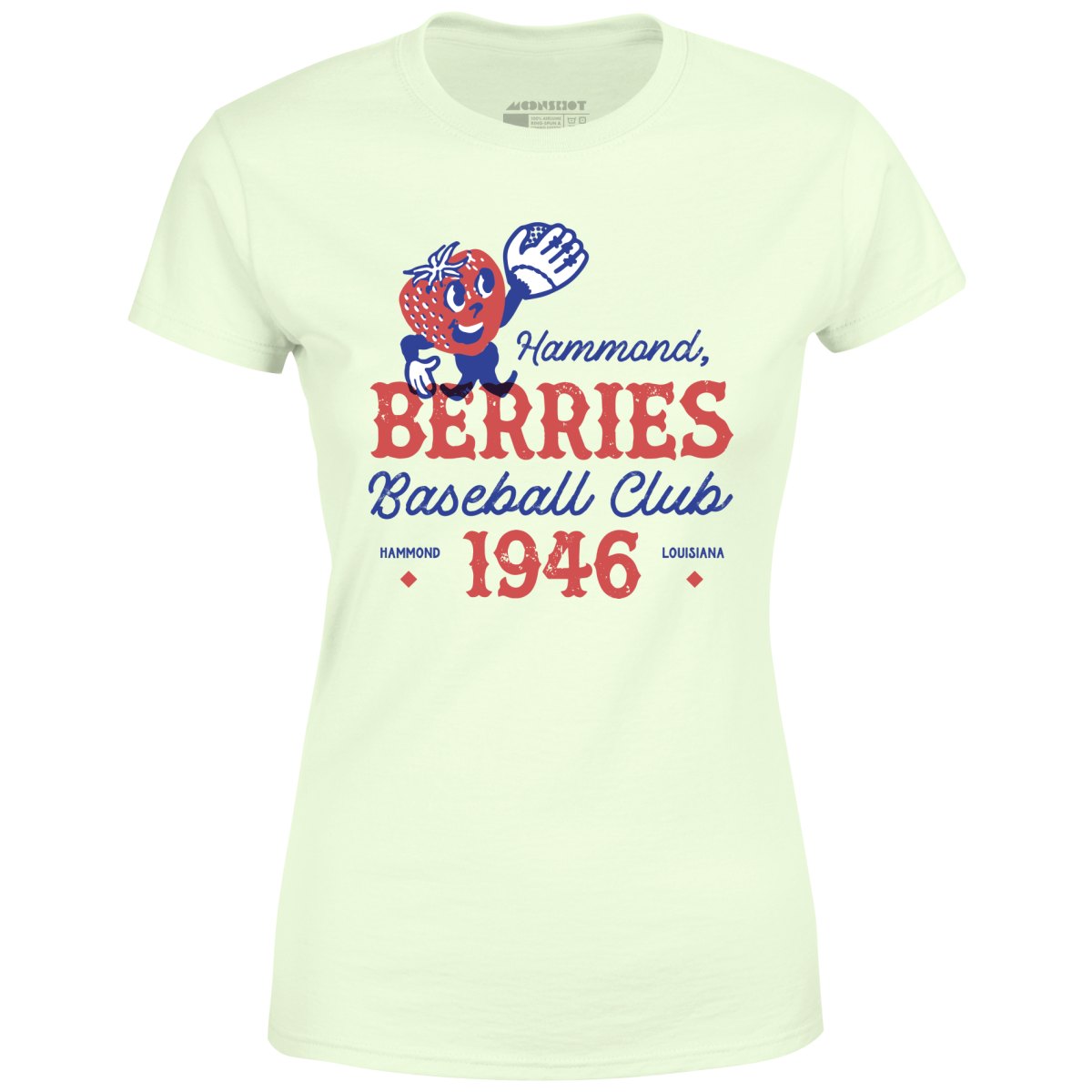 Hammond Berries - Louisiana - Vintage Defunct Baseball Teams - Women's T-Shirt