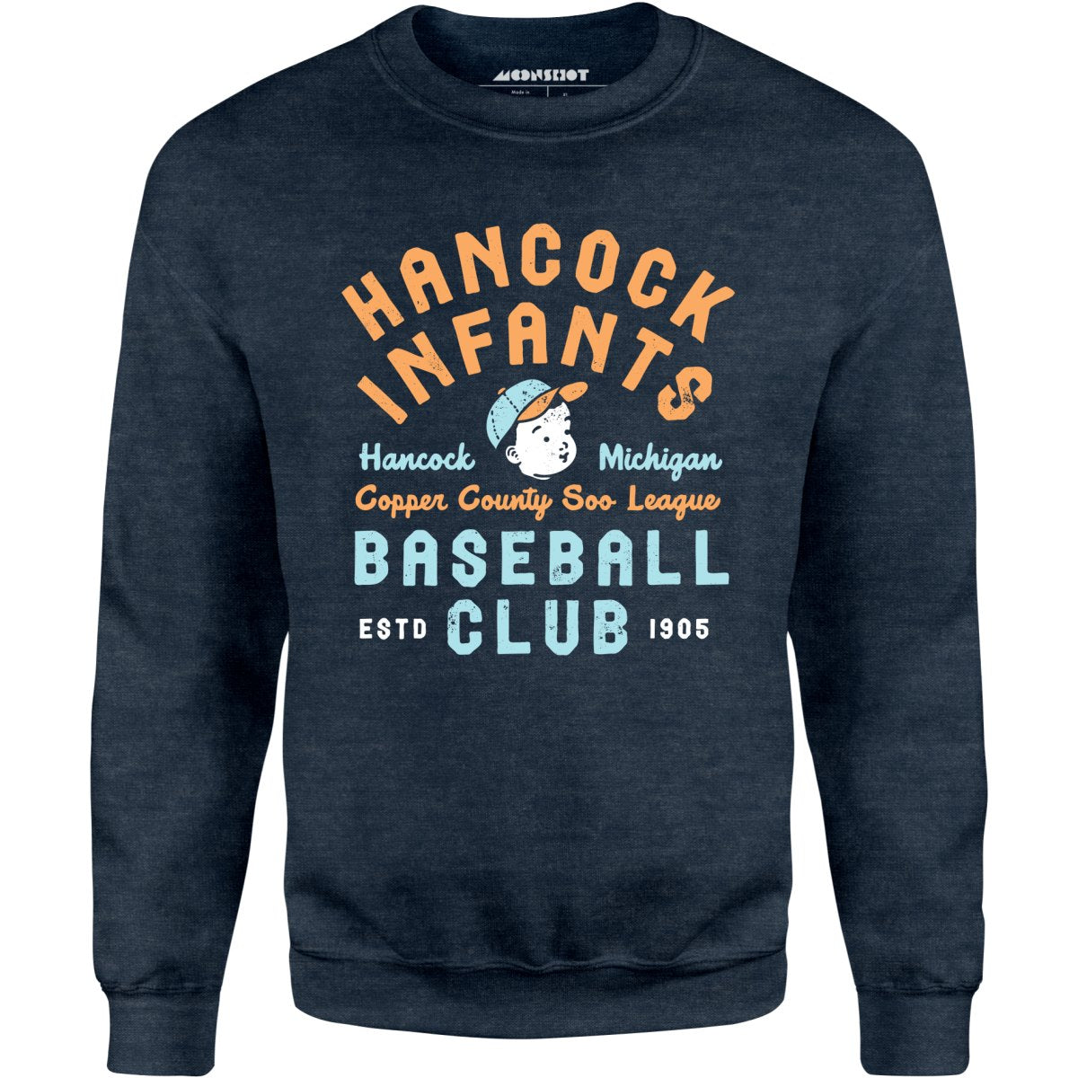 Hancock Infants - Michigan - Vintage Defunct Baseball Teams - Unisex Sweatshirt