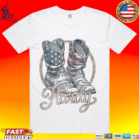 Hardy Boots Americana Ringer T-shirt