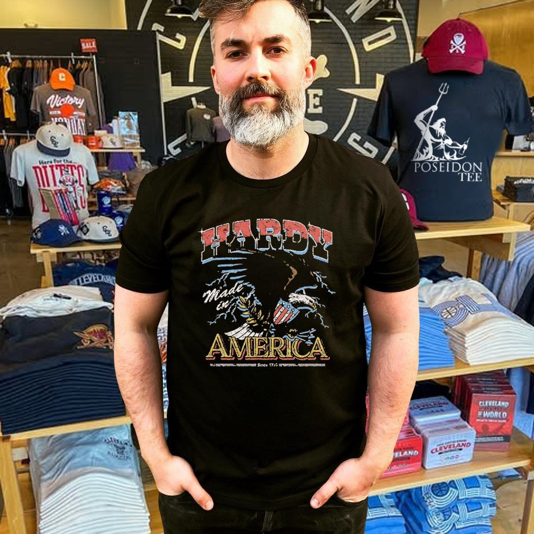 Hardy Made In Americana since 1776 T-shirt