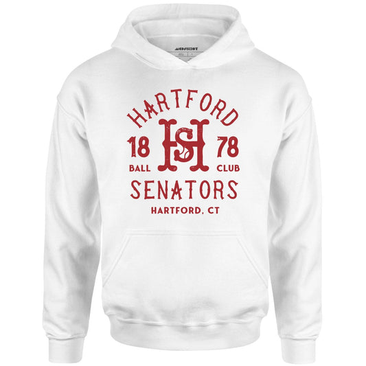 Hartford Senators - Connecticut - Vintage Defunct Baseball Teams - Unisex Hoodie