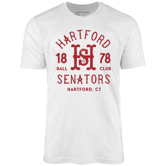 Hartford Senators - Connecticut - Vintage Defunct Baseball Teams - Unisex T-Shirt
