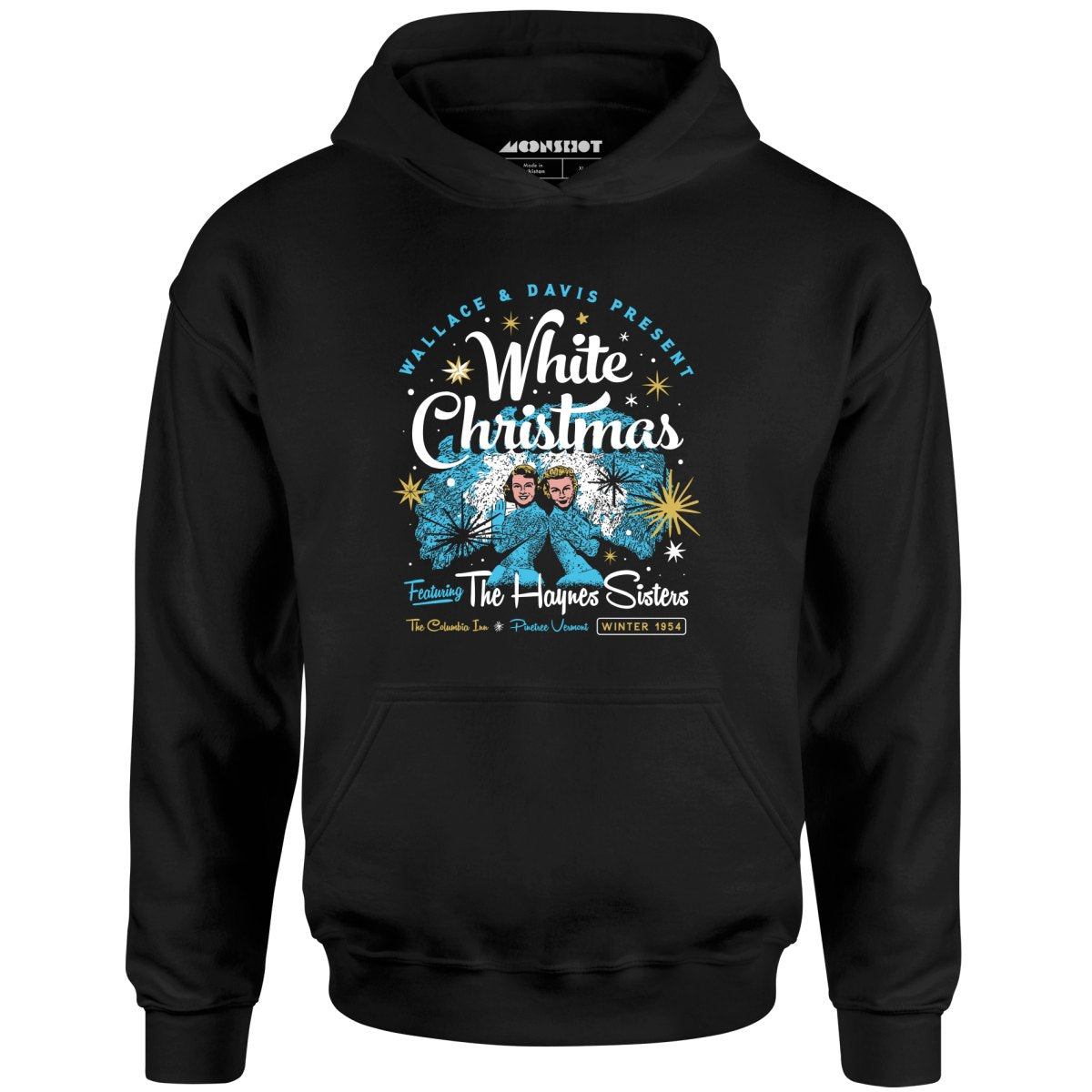 Haynes Sisters White Christmas 1954 - Unisex Hoodie