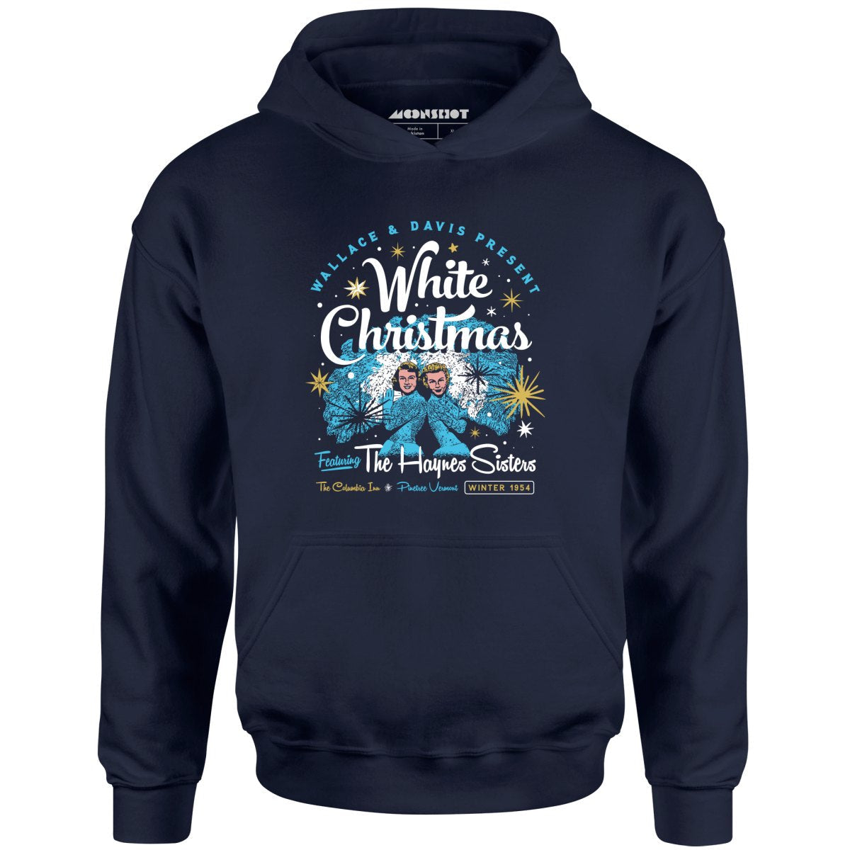 Haynes Sisters White Christmas 1954 - Unisex Hoodie