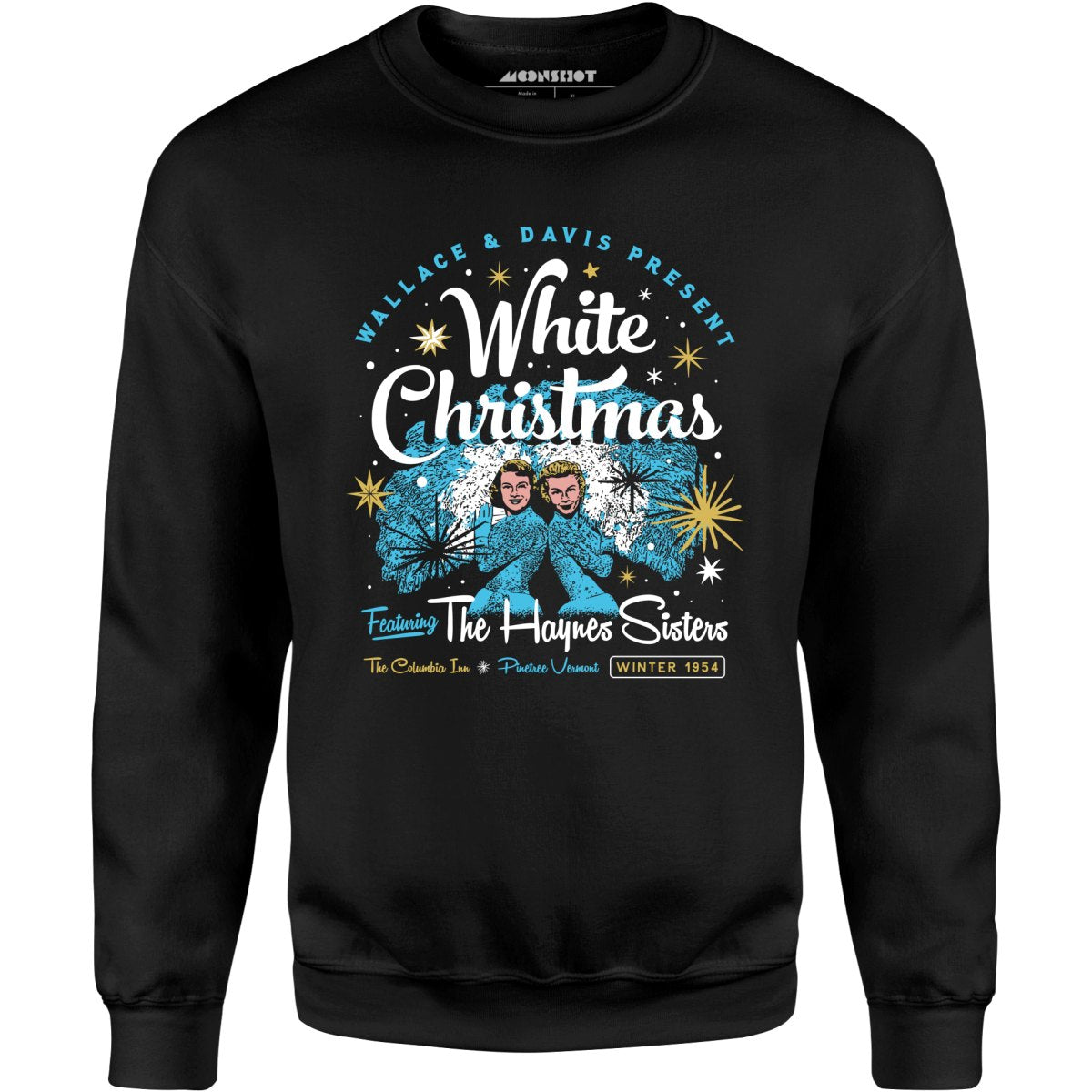 Haynes Sisters White Christmas 1954 - Unisex Sweatshirt