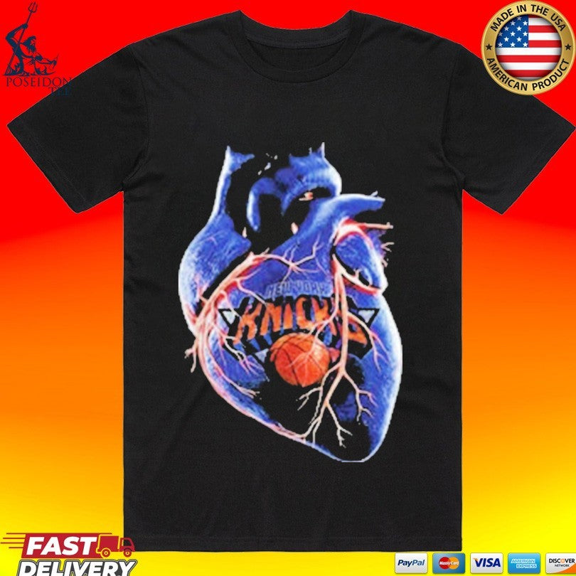 Heart New York Knicks 2026 T-shirt