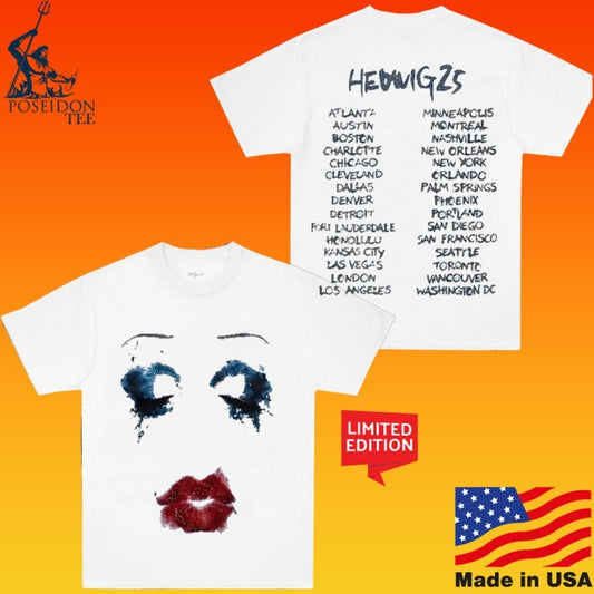 Hedwig And The Angry Inch 25th Anniversary Fashion Blue T-shirt