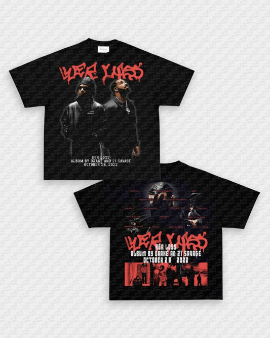 HER LOSS V2 TEE - [DS] - clothing by TeeHivey.com (Image 1)