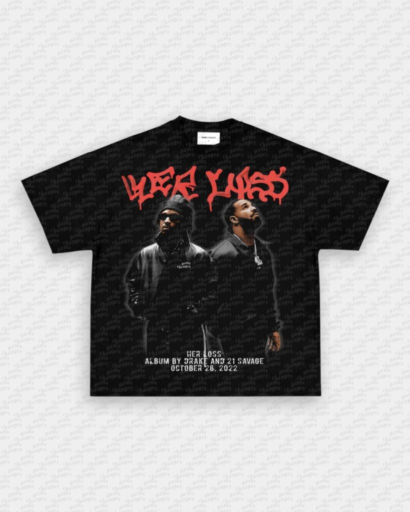 HER LOSS V3 TEE - clothing by TeeHivey.com (Image 1)