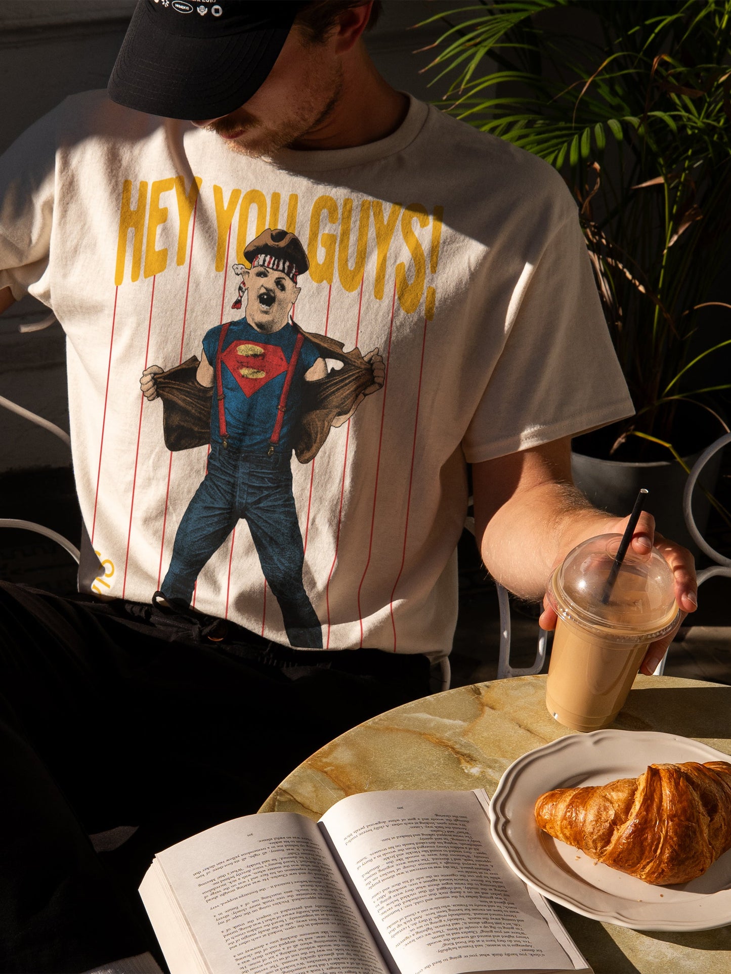 Sloth Hey You Guys Graphic T-Shirt