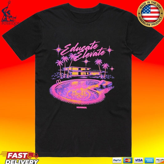 Hghmnds Educate Elevate Villa T-shirt