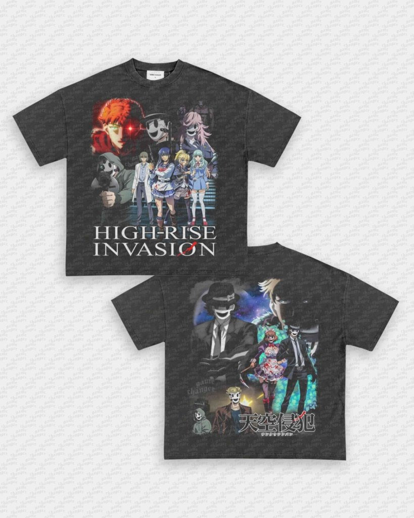 HIGH RISE INVASION TEE - [DS] - clothing by TeeHivey.com (Image 2)