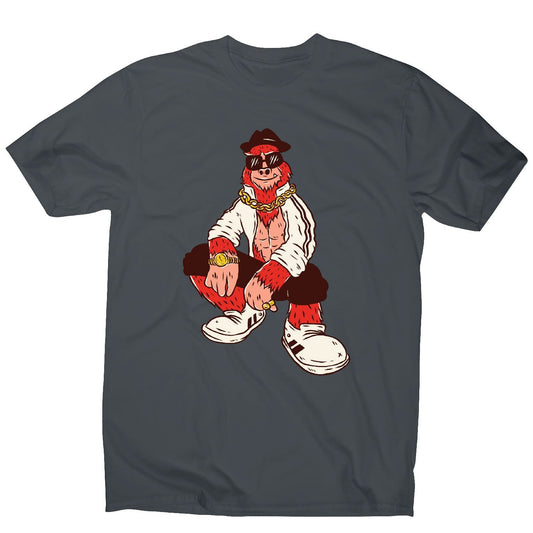 Hip hop bigfoot - men's funny premium t-shirt