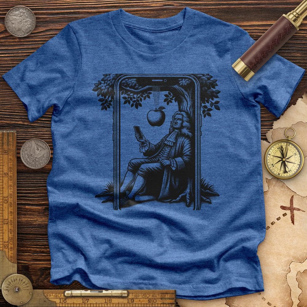 A Man on Phone Premium Quality Tee