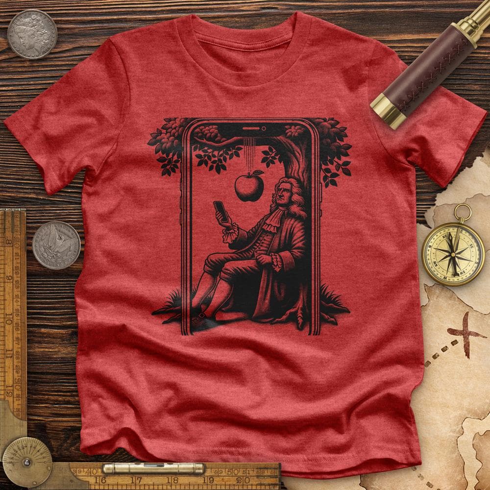 A Man on Phone Premium Quality Tee