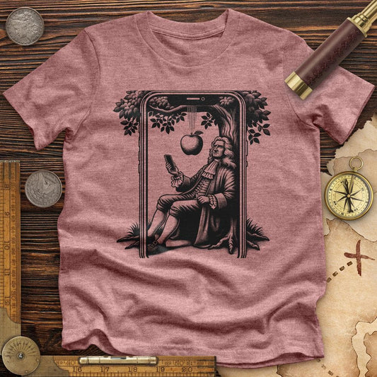 A Man on Phone Premium Quality Tee