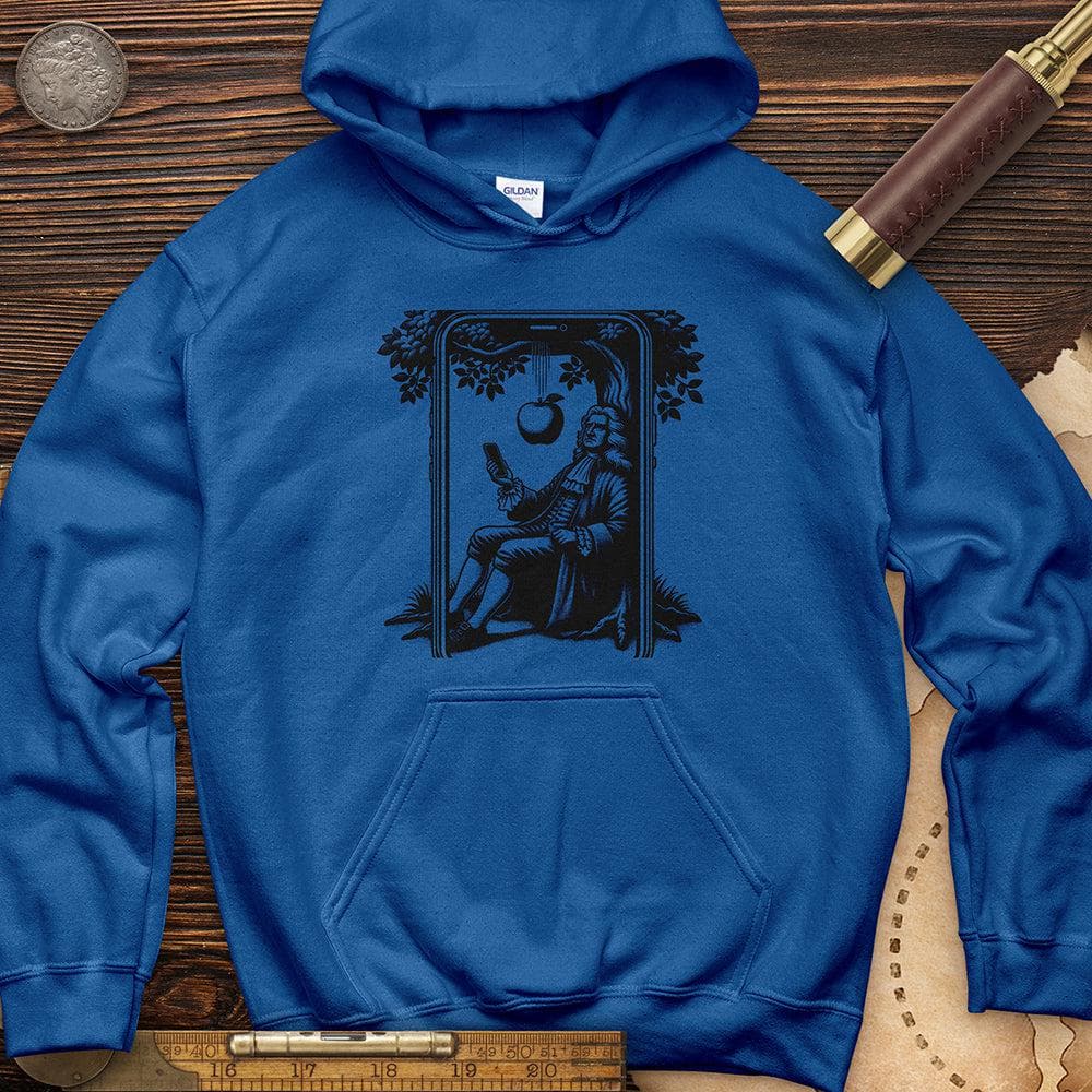 A Man on Phone Hoodie