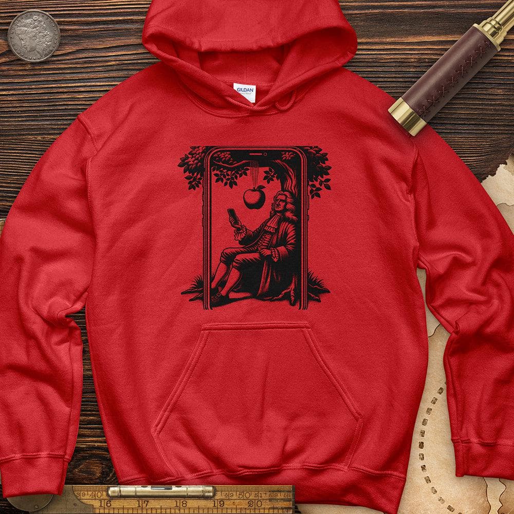 A Man on Phone Hoodie