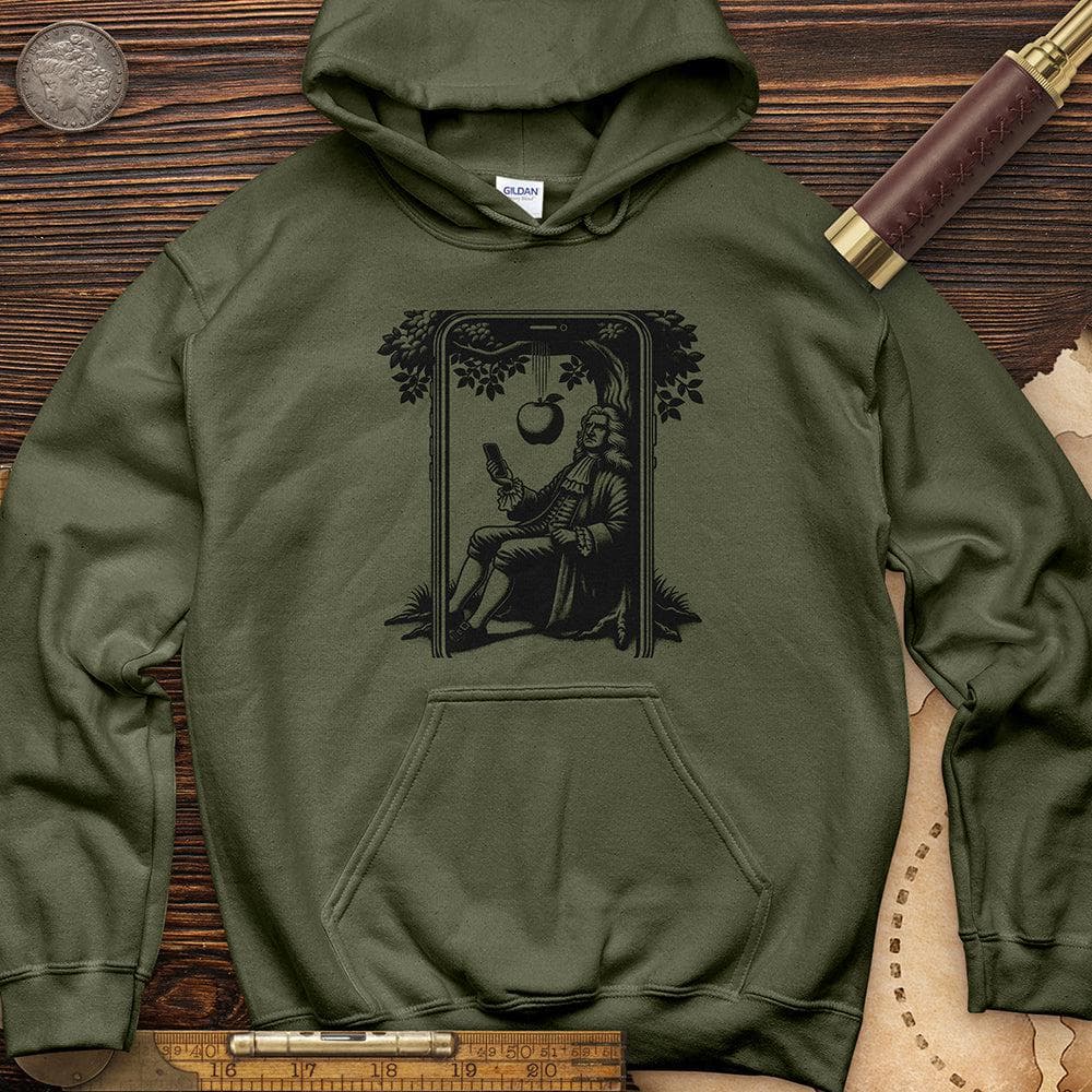 A Man on Phone Hoodie