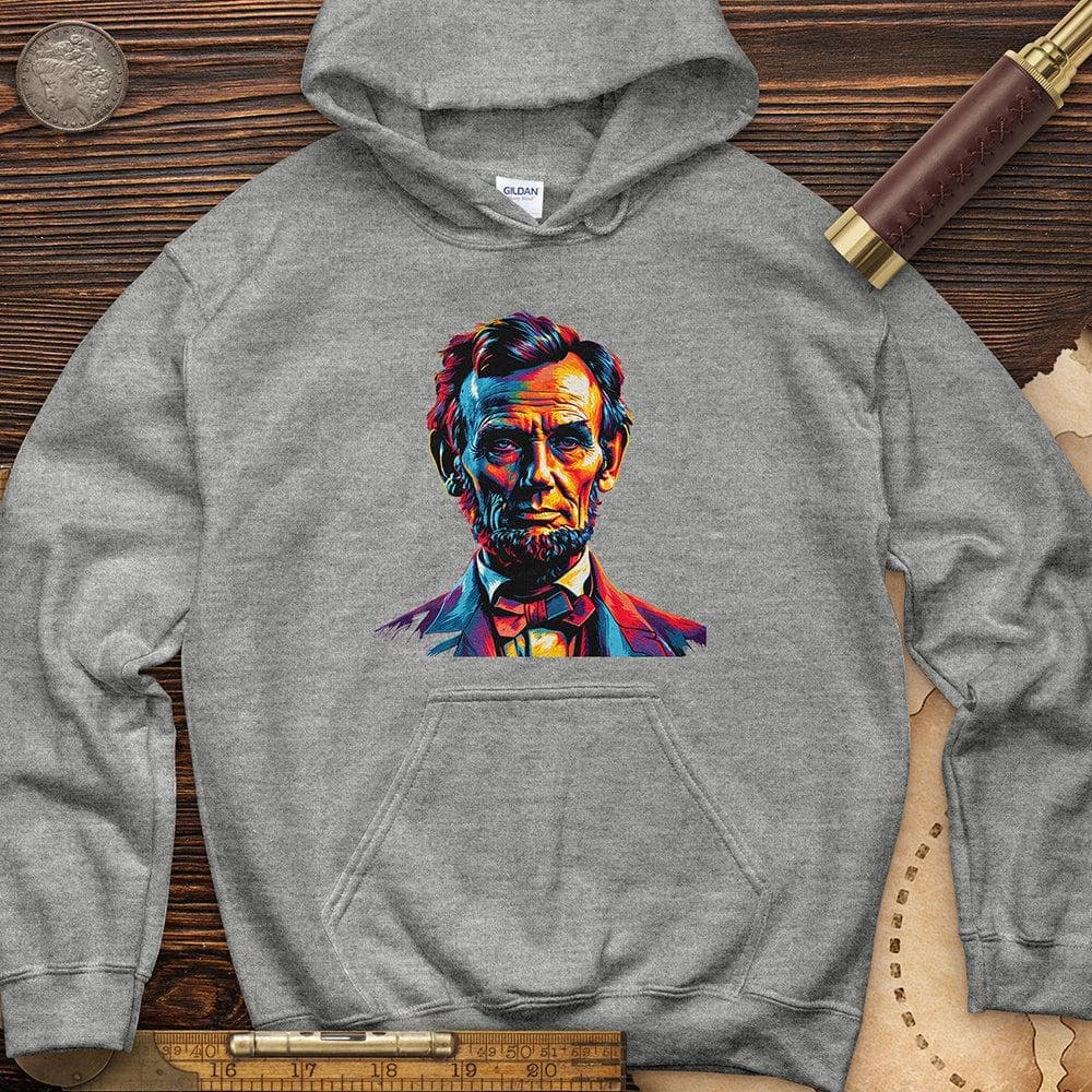 Abe Lincoln Vibrant Hoodie