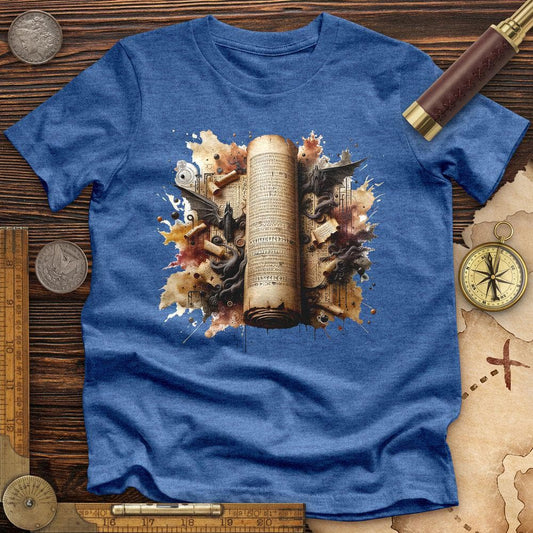 Aged Parchment Scroll Premium QualityTee