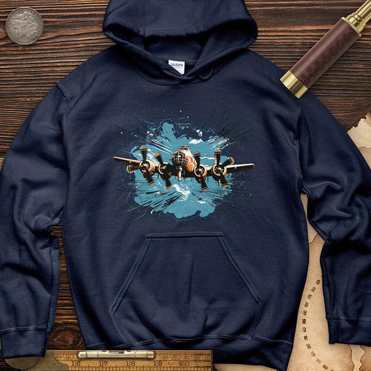 Airplane Flying Hoodie
