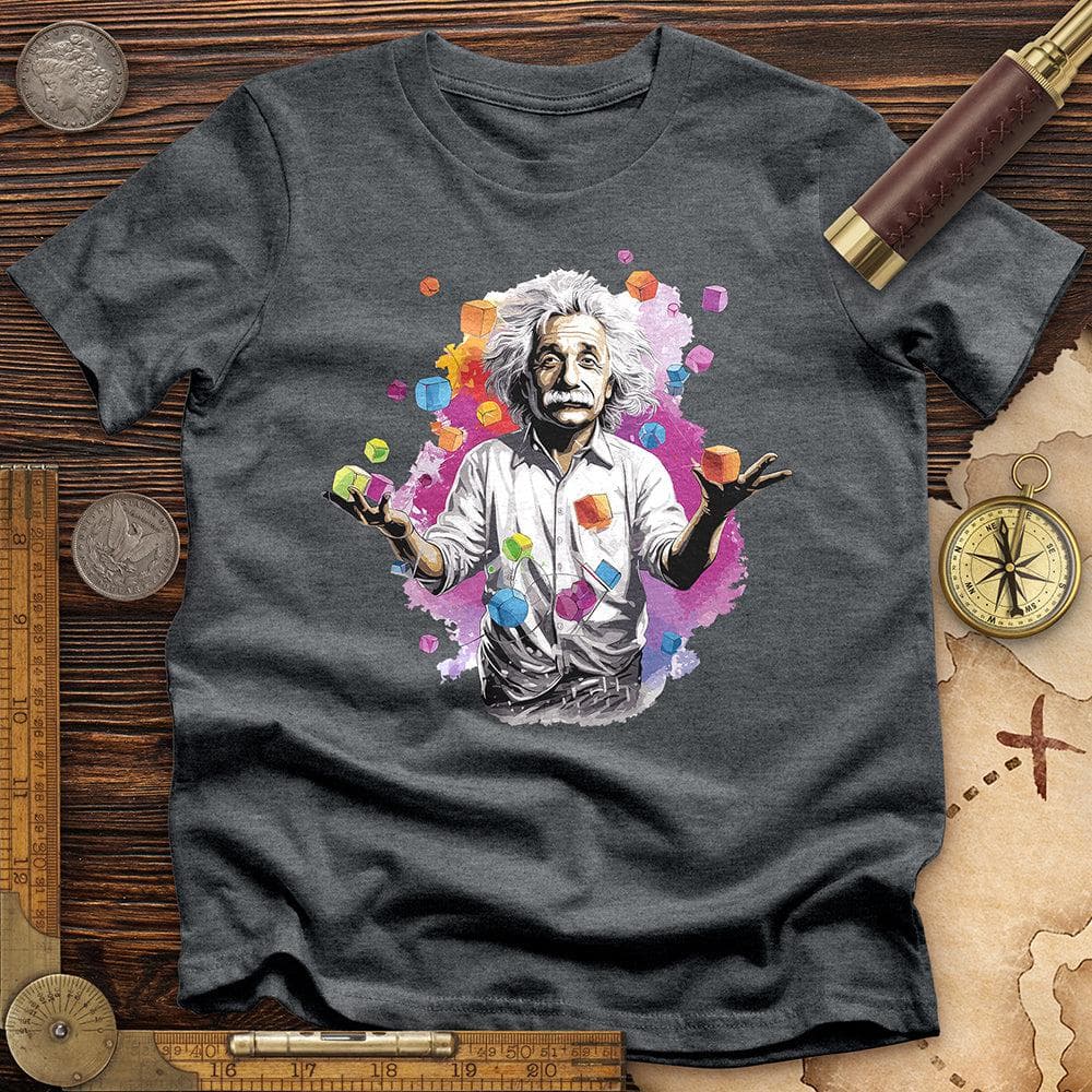 Albert Play With Cubes Premium QualityTee