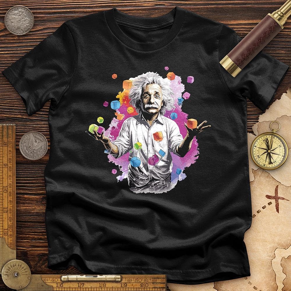 Albert Play With Cubes Premium QualityTee