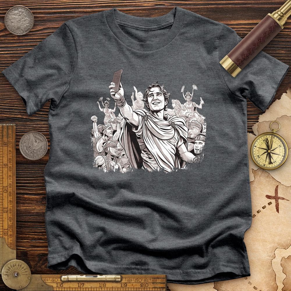 Alexander The Great Selfie Premium Quality Tee