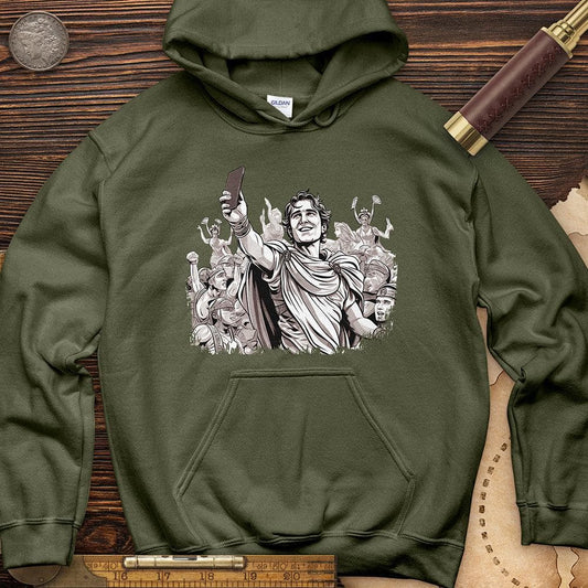 Alexander The Great Selfie Hoodie