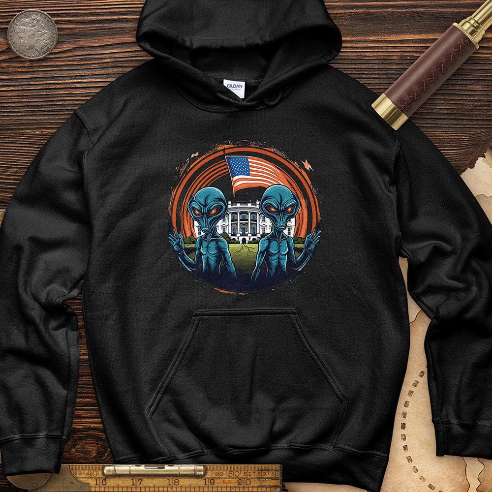 Aliens White House Hoodie