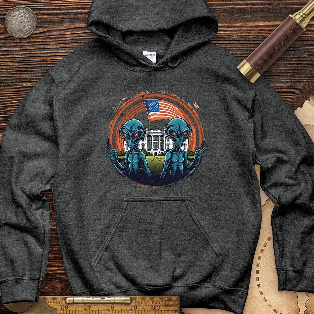 Aliens White House Hoodie