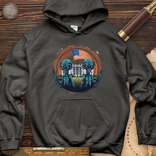 Aliens White House Hoodie