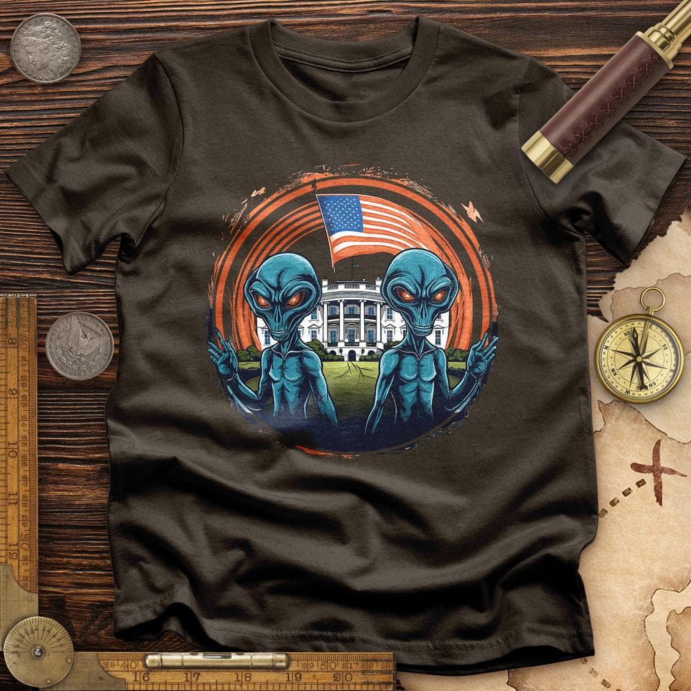 Aliens White House T-Shirt
