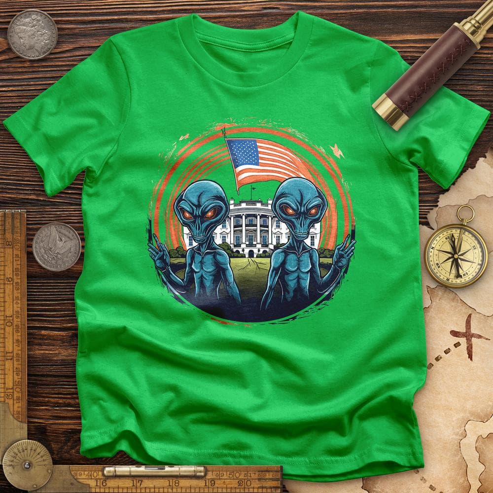 Aliens White House T-Shirt