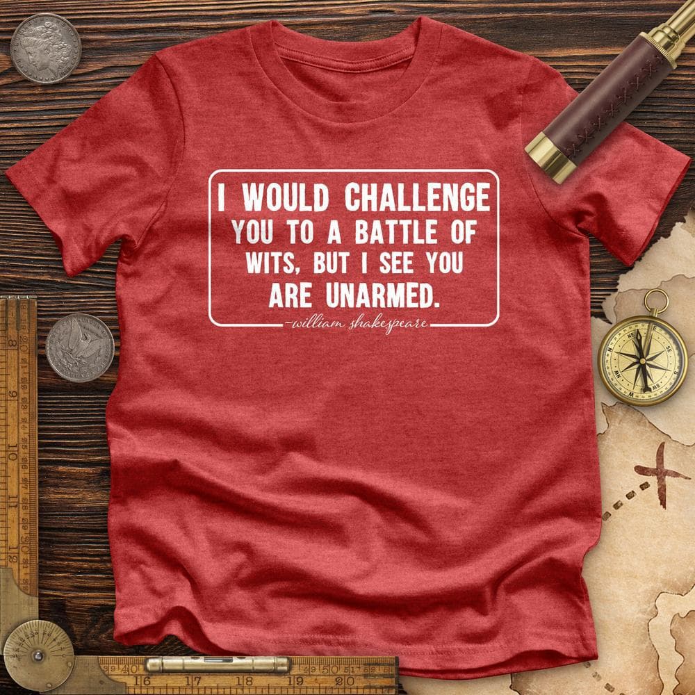 Battle of Wits Premium Quality Tee