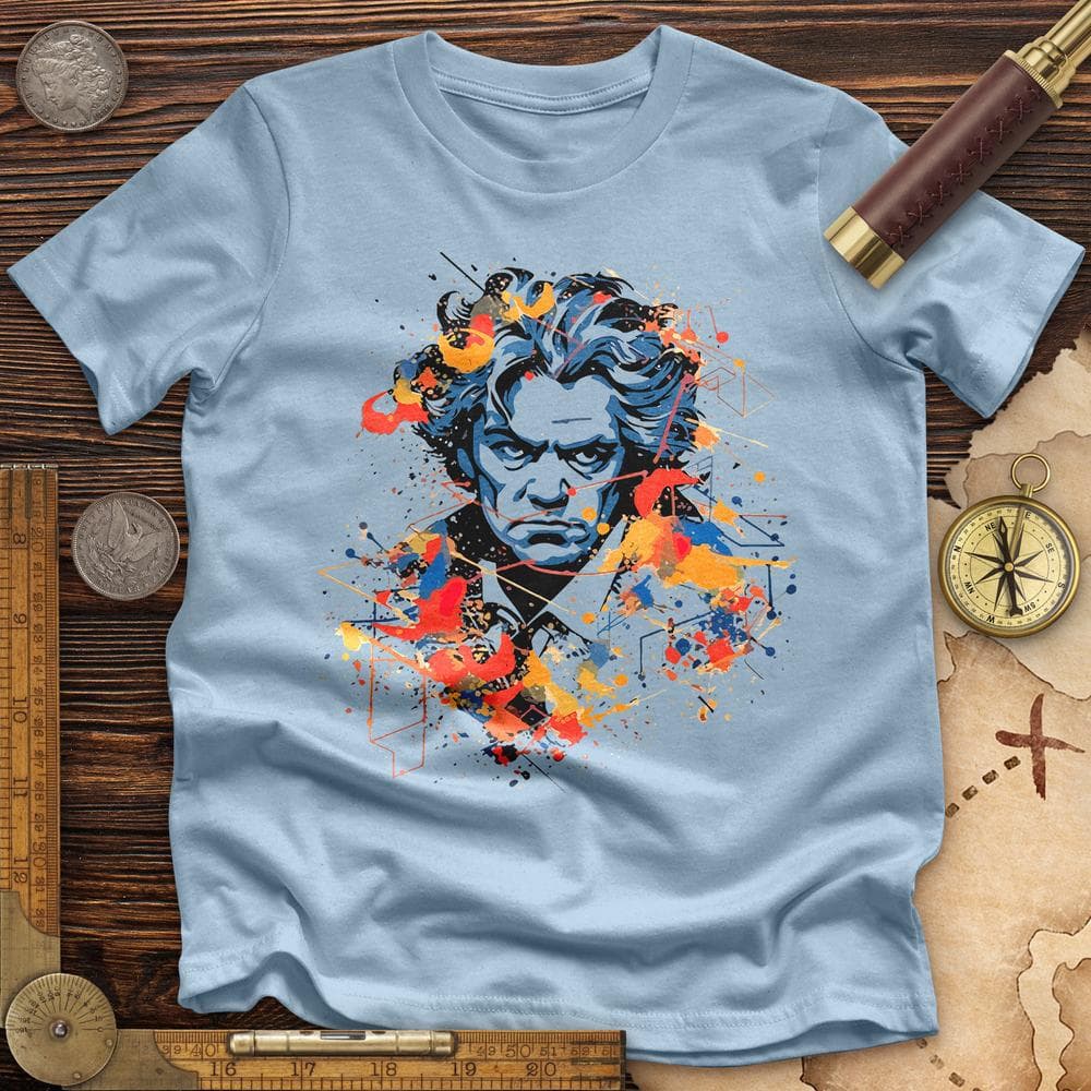 Beethoven's Music Blaze Premium QualityTee