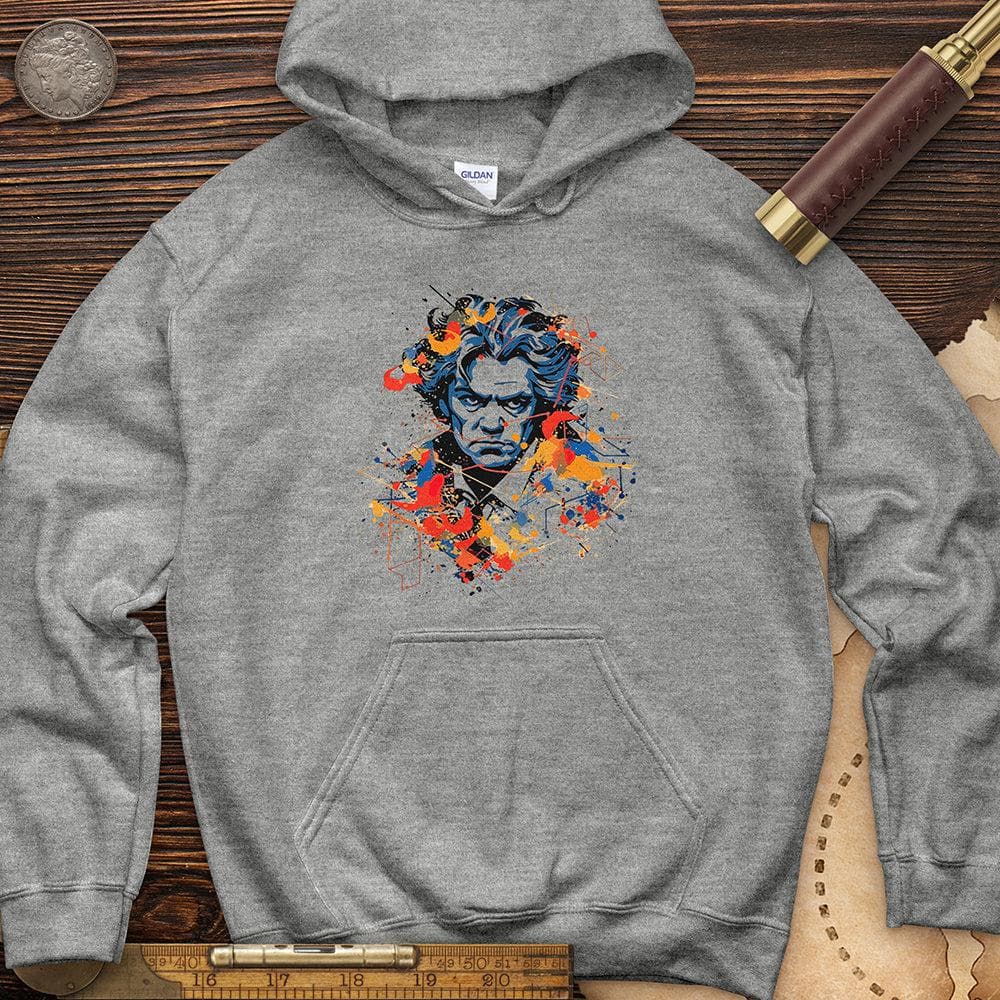 Beethoven's Music Blaze Hoodie