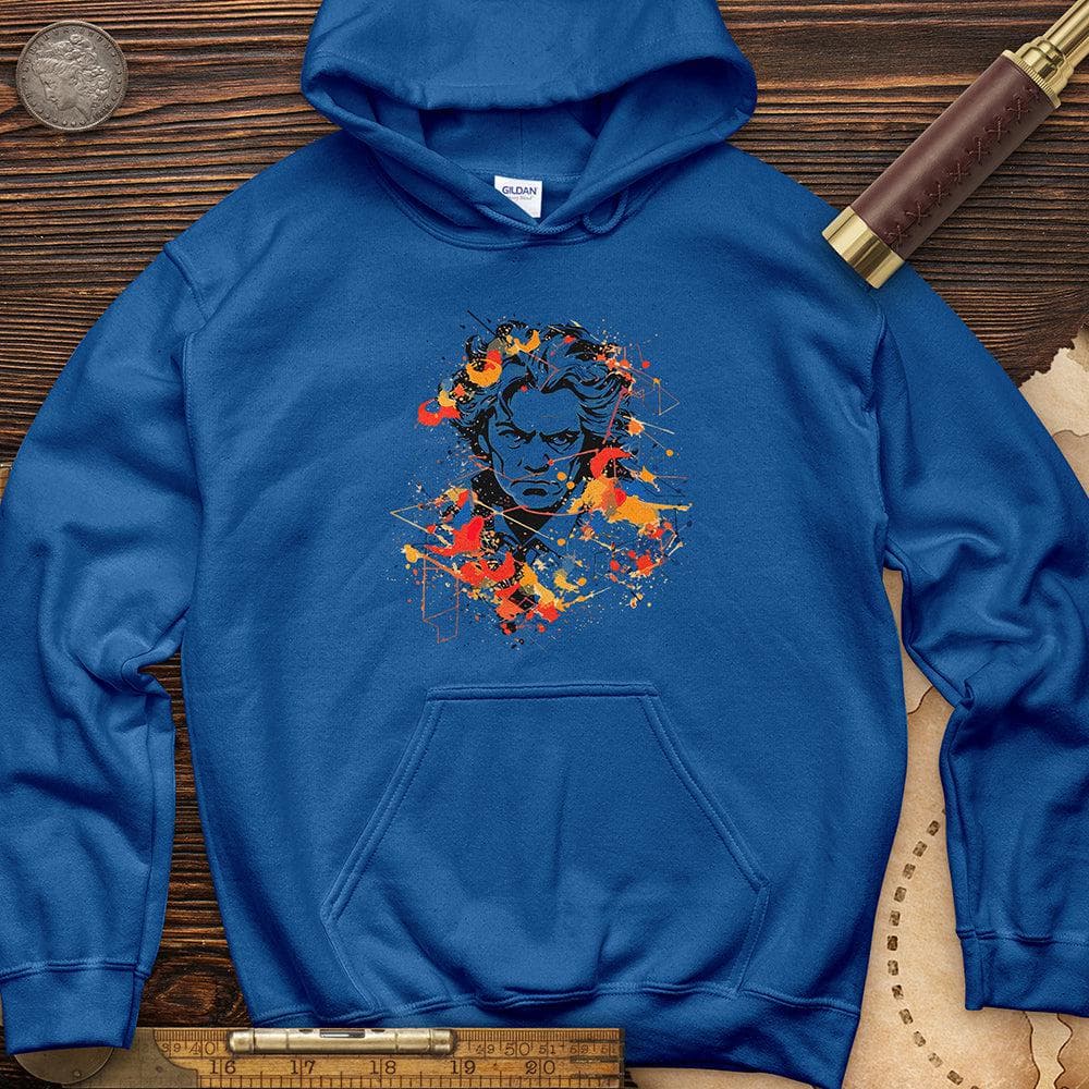 Beethoven's Music Blaze Hoodie