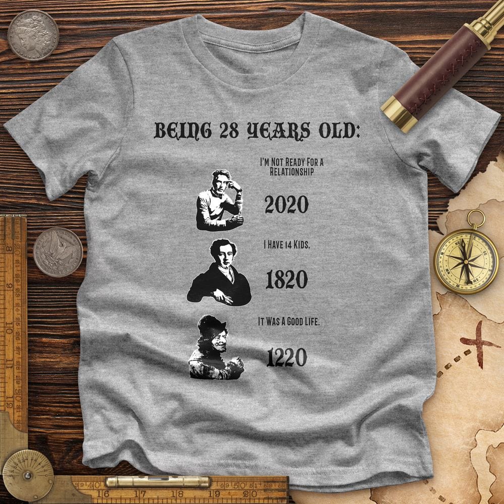 Being 28 Premium Quality Tee
