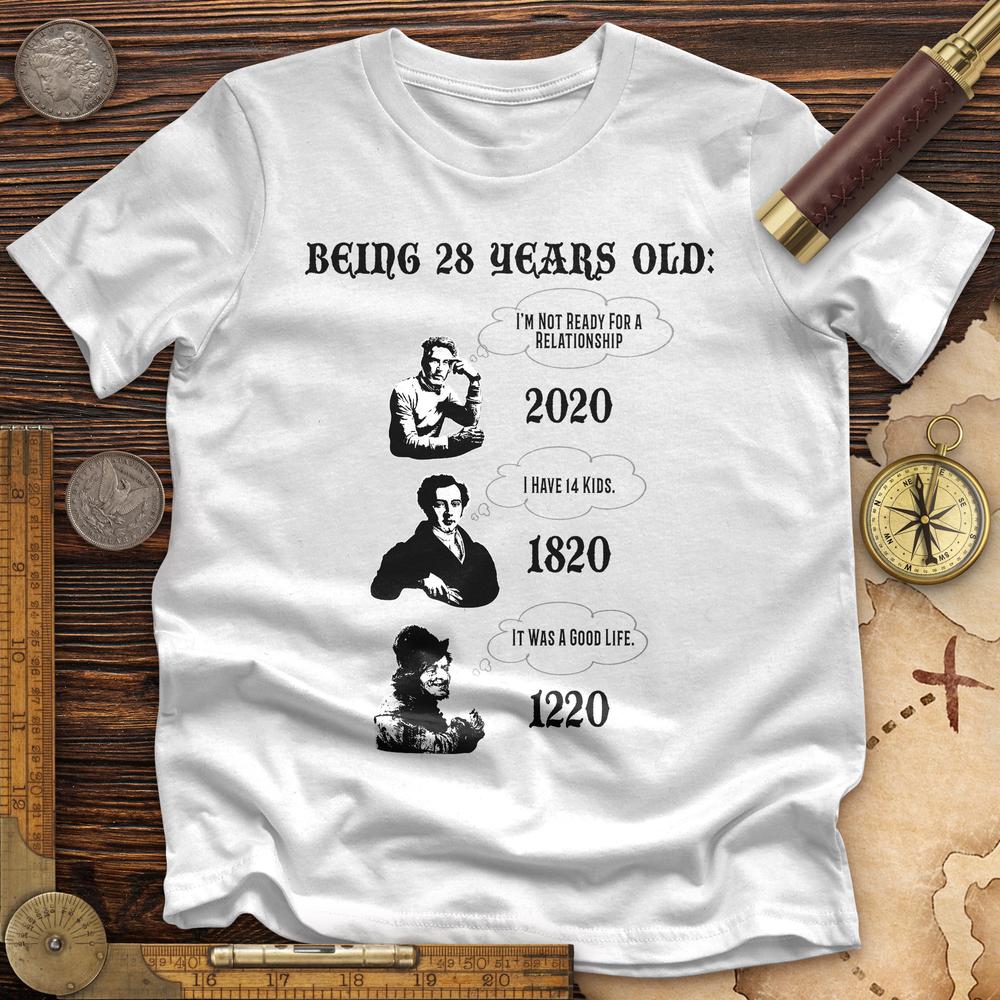 Being 28 Premium Quality Tee