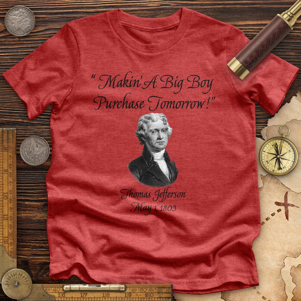 Big Boy Purchase Premium Quality Tee