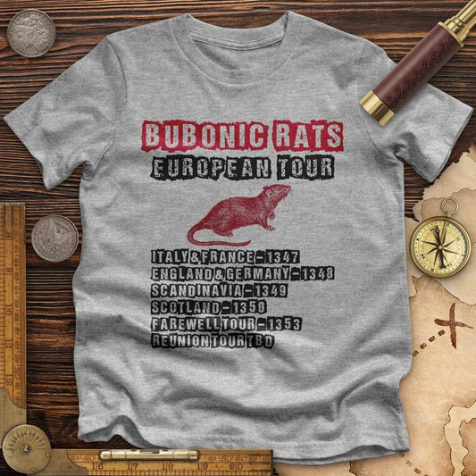 Bubonic Rats World Tour Premium Quality Tee