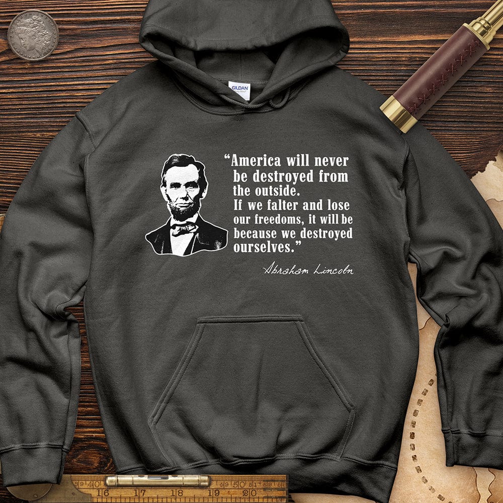 Destroyed Ourselves Lincoln Hoodie