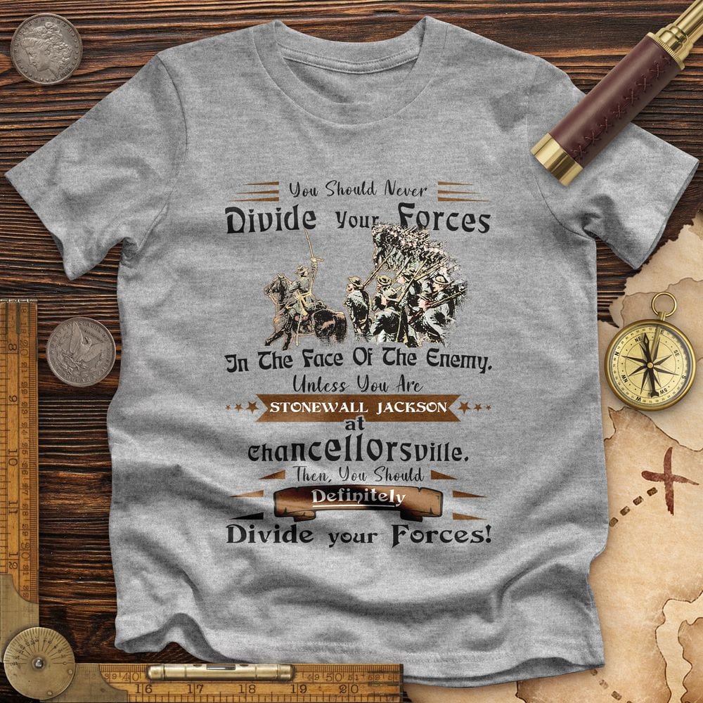Dividing Forces Premium Quality Tee