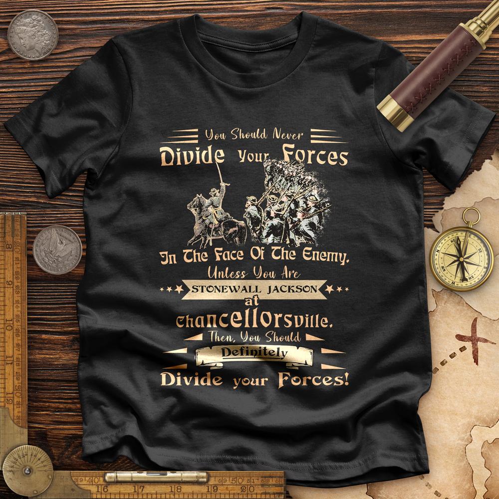 Dividing Forces Premium Quality Tee