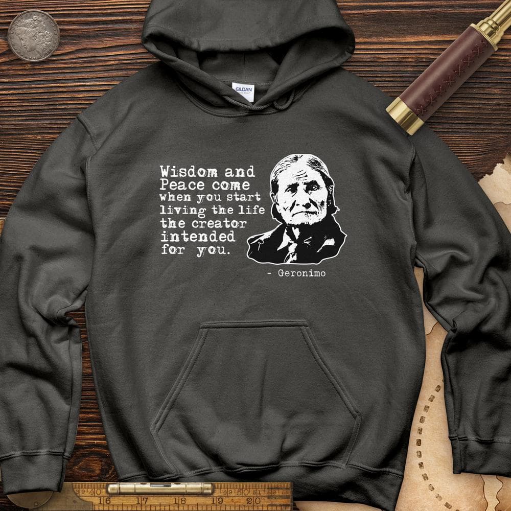 Geronimo Wisdom And Peace Hoodie