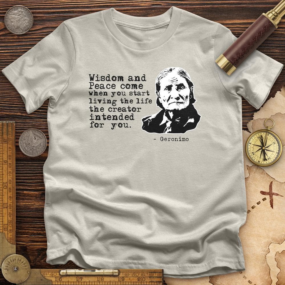 Geronimo Wisdom And Peace T-Shirt