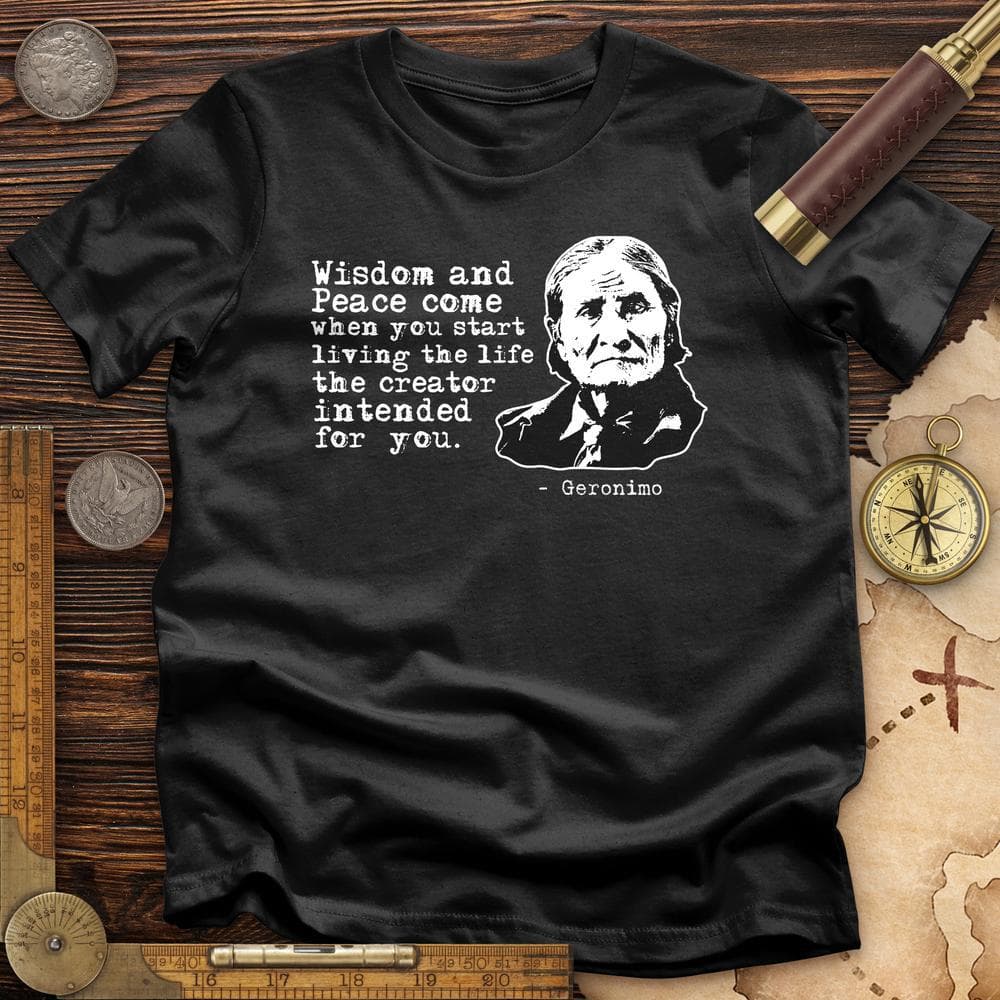 Geronimo Wisdom And Peace T-Shirt